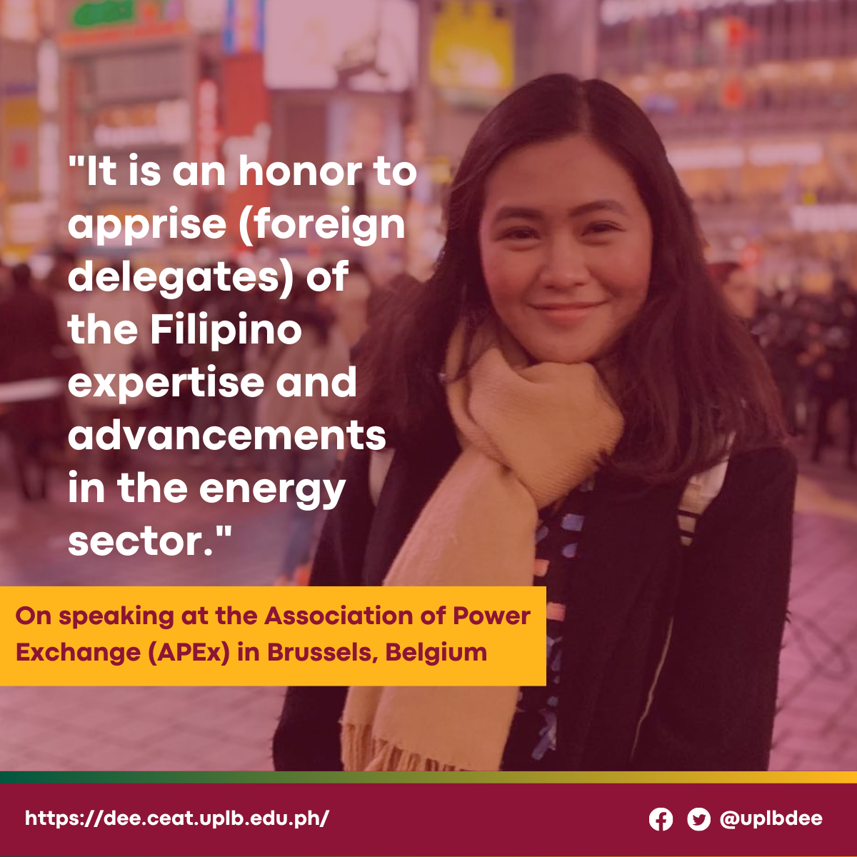 ENGR. ANDREA MAY T. CAGUETE [DEE Featured Alumna]